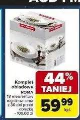 Carrefour Komplet talerzy roma Florina (Florentyna) oferta