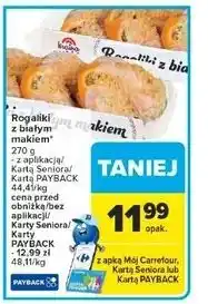 Carrefour Rogaliki z białym makiem Kraina Wypieków oferta