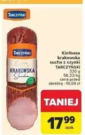 Carrefour Kiełbasa krakowska Tarczyński oferta