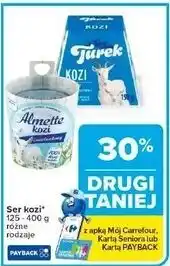 Carrefour Ser kozi łagodny Turek Naturek oferta
