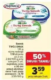 Carrefour Serek aksamitny ziołowy Piątnica Twój Smak oferta