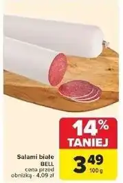 Carrefour Salami białe Bell Polska oferta