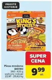 Carrefour Pizza z szynką i pieczarkami Iglotex Proste Historie Bistro oferta