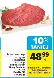 Carrefour Udziec wołowy oferta