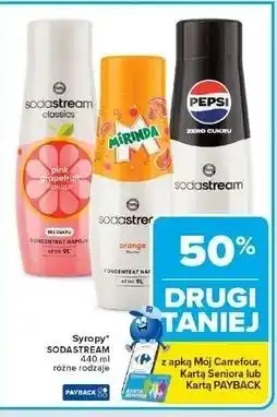 Carrefour Syrop pepsi max Sodastream oferta