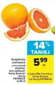 Carrefour Grejpfruty czerwone oferta