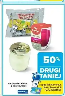 Carrefour Podgrzewacze zapachowe wanilia Bolsius oferta