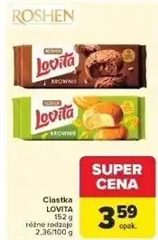 Carrefour Ciastka brownie Roshen Lovita oferta