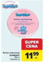 Carrefour Krem ochronny z tlenkiem cynku Bambino oferta