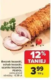 Carrefour Szynka kozacka Pekpol oferta