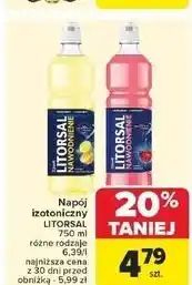 Carrefour Napój izotoniczny żółty Litorsal oferta