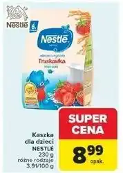 Carrefour Kaszka mleczno-ryżowa truskawka Nestle oferta