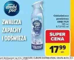 Carrefour Odświeżacz powietrza lenor spring awakening Ambi Pur Freshelle oferta