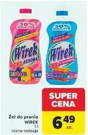 Carrefour Płyn do prania delikatnych tkanin z lanoliną Wirek oferta