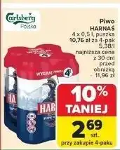 Carrefour Piwo Harnaś Jasne Pełne oferta