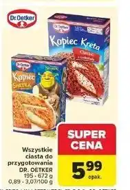 Carrefour Kopiec kreta czekoladowy Dr. Oetker oferta