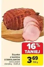 Carrefour Szynka z komina Stanisławów oferta