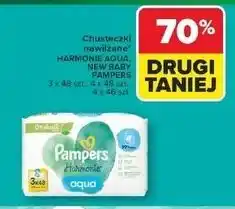 Carrefour Chusteczki nawilżane new baby Pampers Harmonie oferta