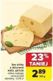 Carrefour Ser król artur oferta