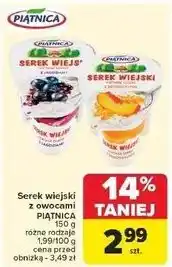 Carrefour Serek wiejski z brzoskwiniami Piątnica Wiejski oferta