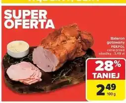 Carrefour Baleron gotowany Pekpol oferta