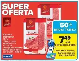 Carrefour Salami Sokołów oferta