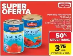 Carrefour Pomidory całe bez skórki Podravka oferta