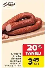Carrefour Kiełbasa krucha pieczona Dubielak oferta