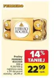 Carrefour Praliny w pudełku plastikowym Ferrero Rocher oferta