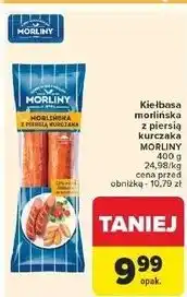 Carrefour Kiełbasa morlińska z piersią kurczaka Morliny oferta