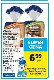 Carrefour Chleb tostowy pszenny Schulstad oferta
