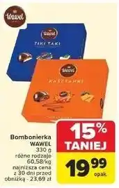 Carrefour Czekoladki Wawel Tiki-Taki oferta