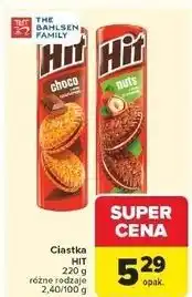 Carrefour Ciastka orzechowe Hit oferta