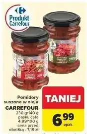 Carrefour Pomidory suszone całe w oleju z przyprawami Carrefour oferta