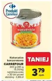 Carrefour Kukurydza konserwowa Carrefour oferta