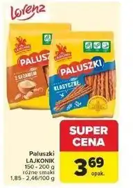 Carrefour Paluszki z sezamem Lajkonik oferta