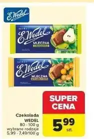 Carrefour Czekolada mirabelkowa E. Wedel oferta