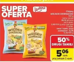 Carrefour Chipsy masło z solą Lorenz Wiejskie Ziemniaczki oferta