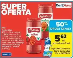 Carrefour Sos do spaghetti oryginalny Pudliszki oferta