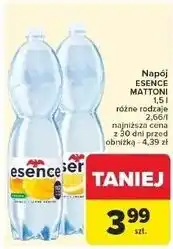 Carrefour Woda pomarańczowa Mattoni Esence oferta