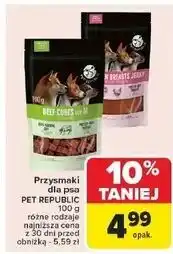 Carrefour Przysmak dla psa z piersi kurczaka Pet Republic oferta
