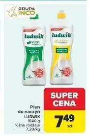 Carrefour Płyn do mycia naczyń cytrynowy Ludwik oferta