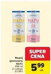Carrefour Napój sicilian lemon Natu oferta