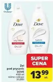 Carrefour Żel pod prysznic hydrate Dove oferta