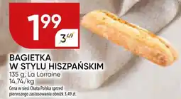 Chata Polska Bagietka w stylu hiszpański La Lorraine 14,74/kg oferta
