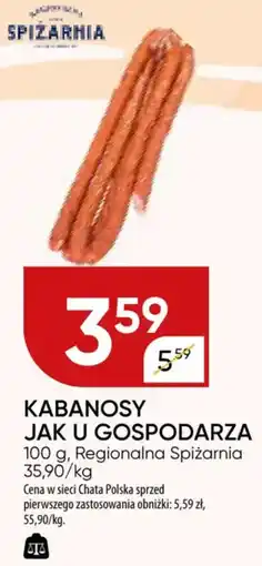 Chata Polska Kabanosy jak u gospodarza Regionalna Spiżarnia oferta