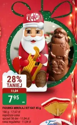 bi1 Figurka Mikołaj Kit Kat 45 g oferta