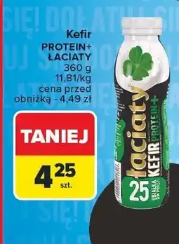 Carrefour Kefir Protein+ Łaciaty oferta