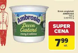 Carrefour Market Krem angielski Devon Custard AMBROSIA oferta
