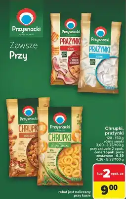 Carrefour Prażynki, różne smaki Przysnacki oferta